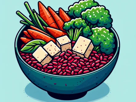 Resep Nasi Merah dengan Sayuran dan Tahu untuk Diet