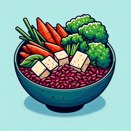 Resep Nasi Merah dengan Sayuran dan Tahu untuk Diet