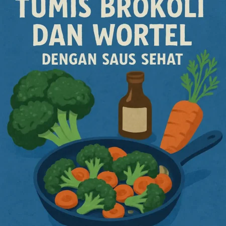 Resep Tumis Brokoli dan Wortel dengan Saus Sehat