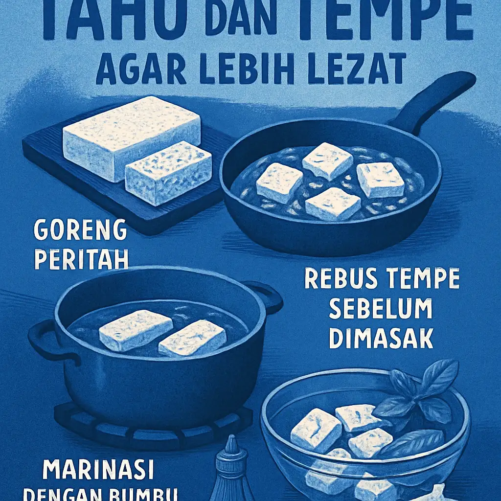 Tips Mengolah Tahu dan Tempe agar Lebih Lezat