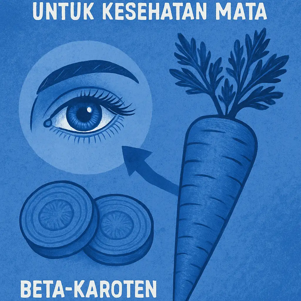 Manfaat Beta Karoten dalam Wortel untuk Kesehatan Mata